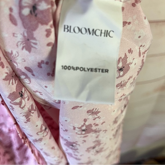 Bloomchic NEW Floral Cap Sleeve Prairie Maxie Style Dress‎ Size 14-16 - Picture 3 of 9